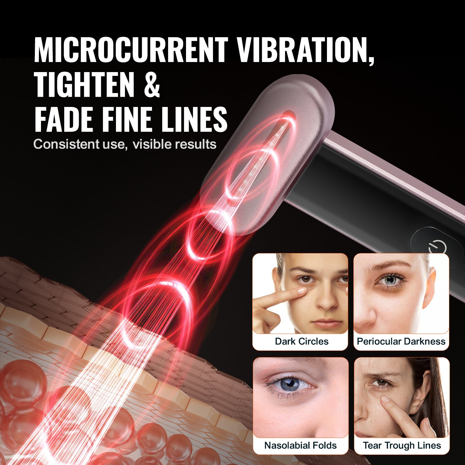 Anti-Aging Red Light Therapy Wand