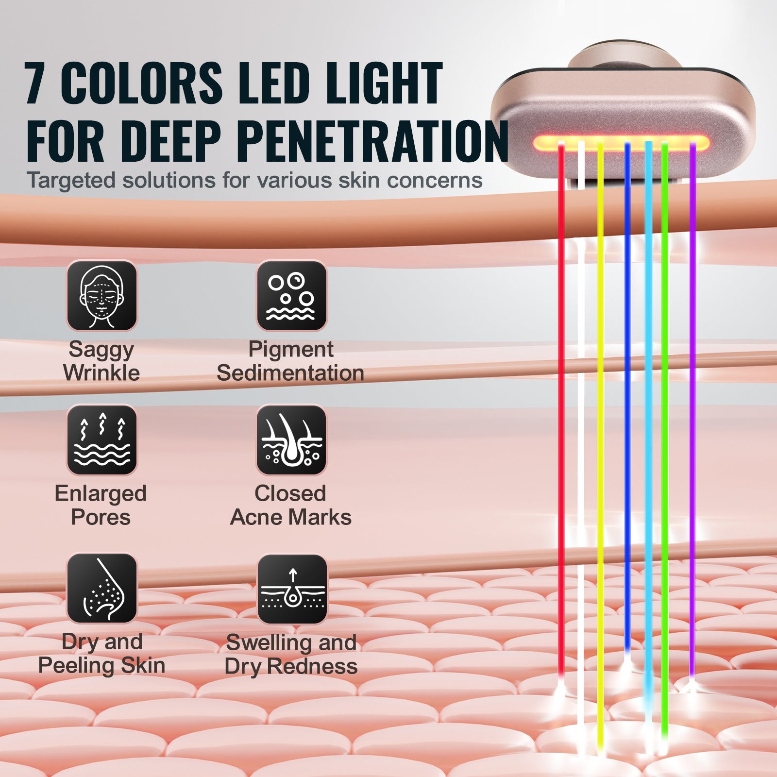 Anti-Aging Red Light Therapy Wand
