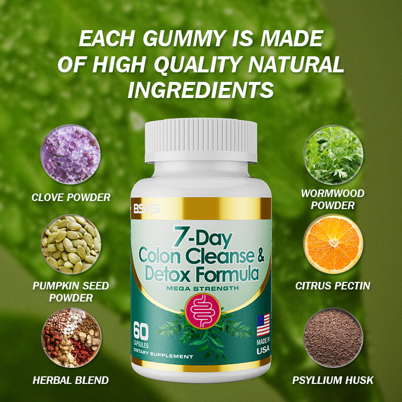 7-Day Colon Cleanse & Detox Formula