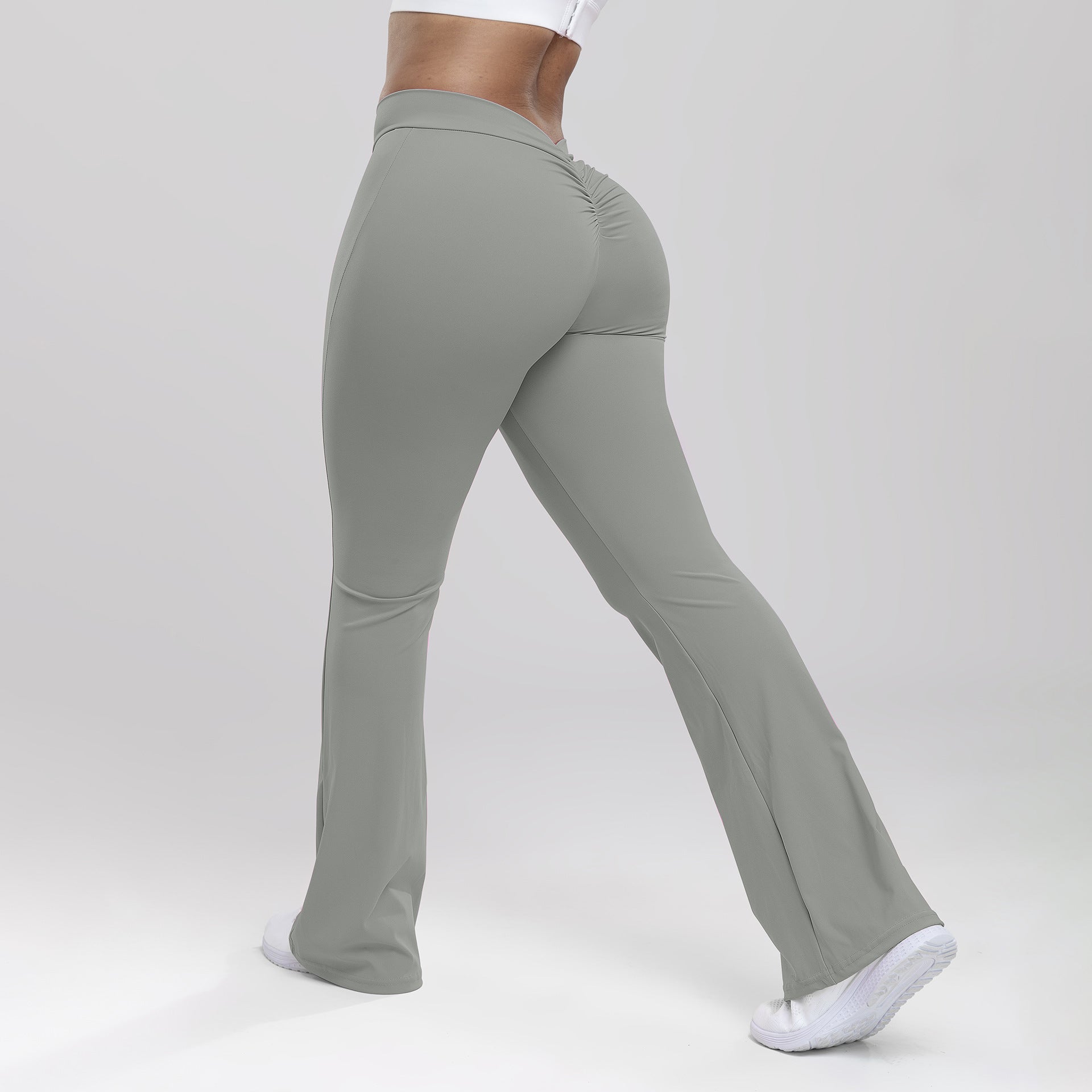 High Waist Hip Lift Trousers