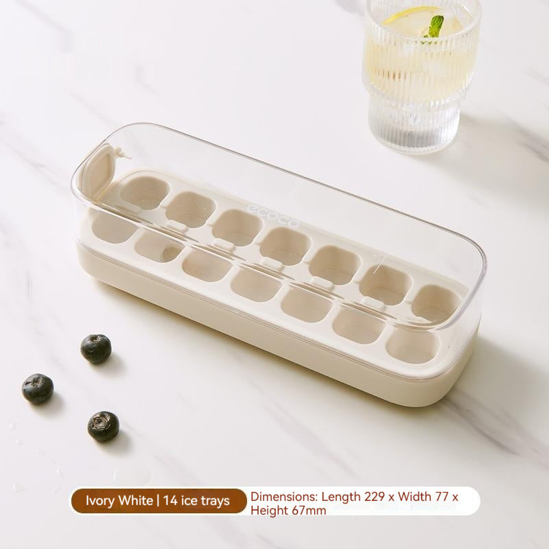 Press-Type Silicone Ice Cube Tray