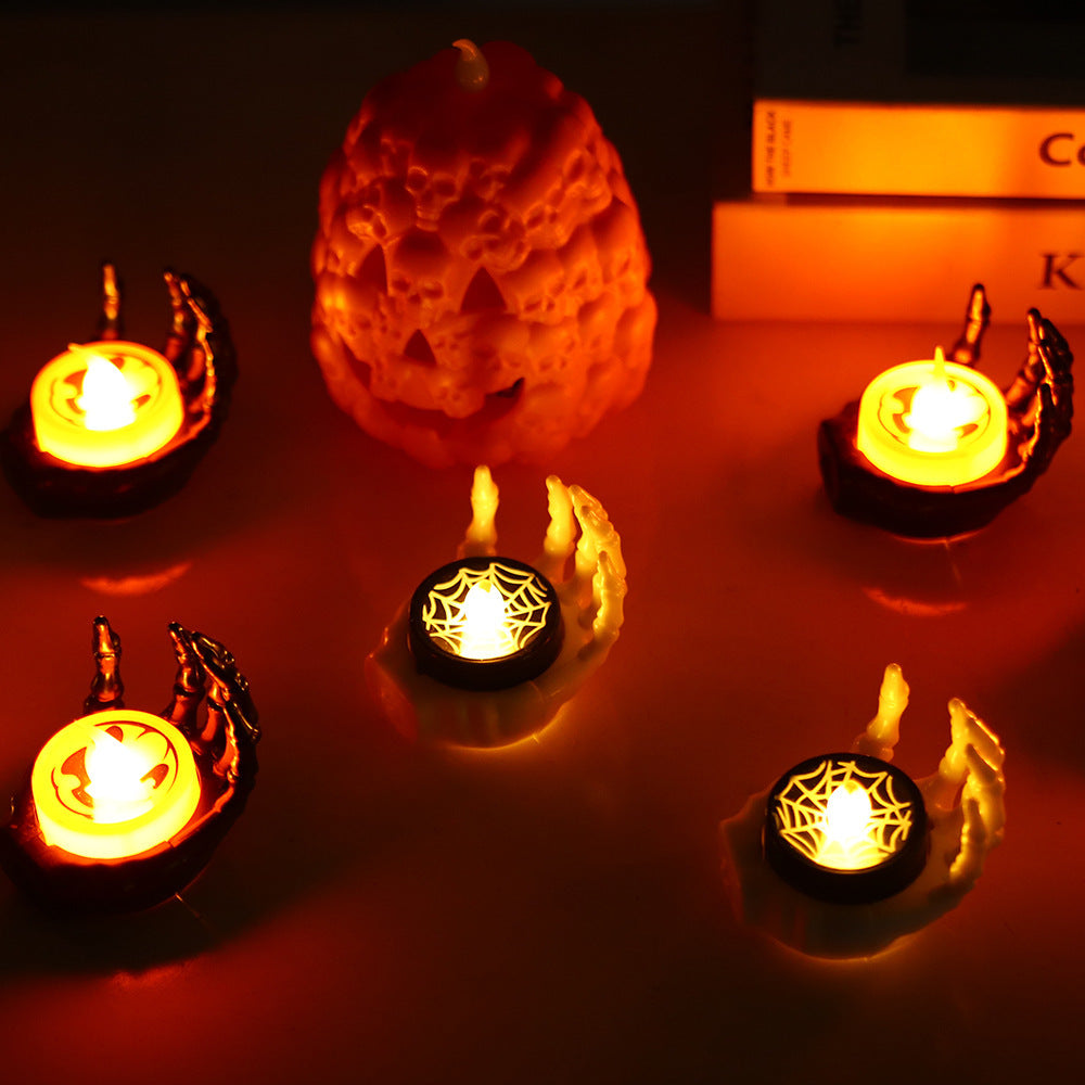 Halloween LED Palm Candle Light