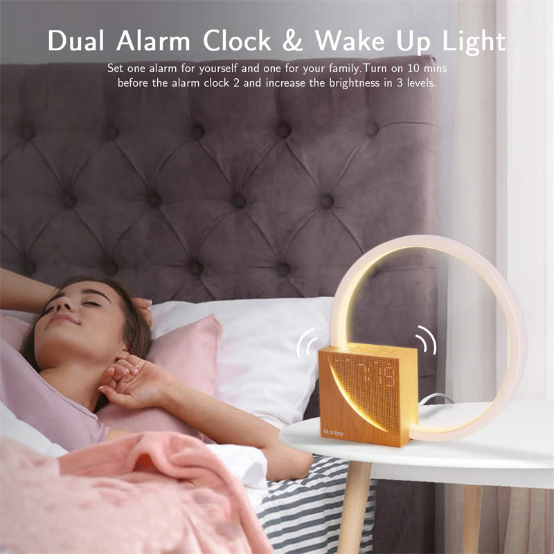 Smart Round Touch Table Lamp