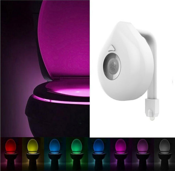 LED Sensor Toilet Light