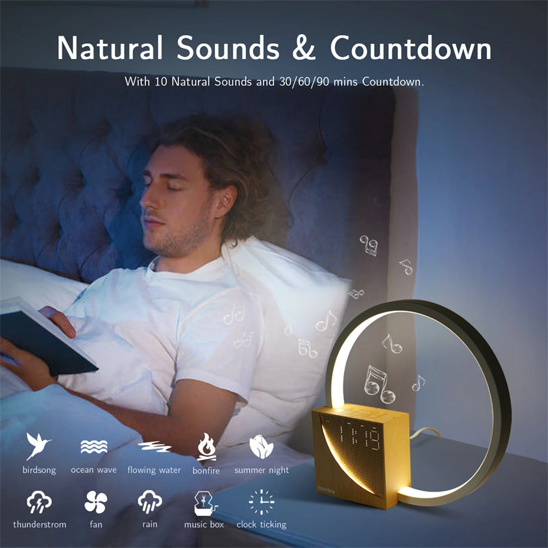 Smart Round Touch Table Lamp