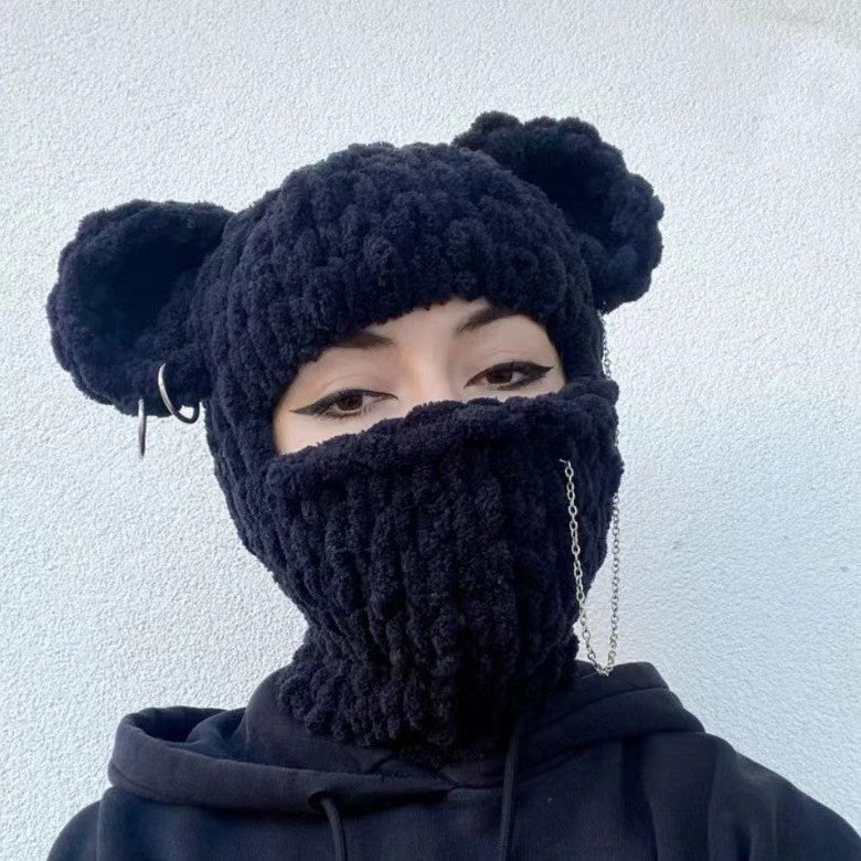 Bear Ears Knitted Hat