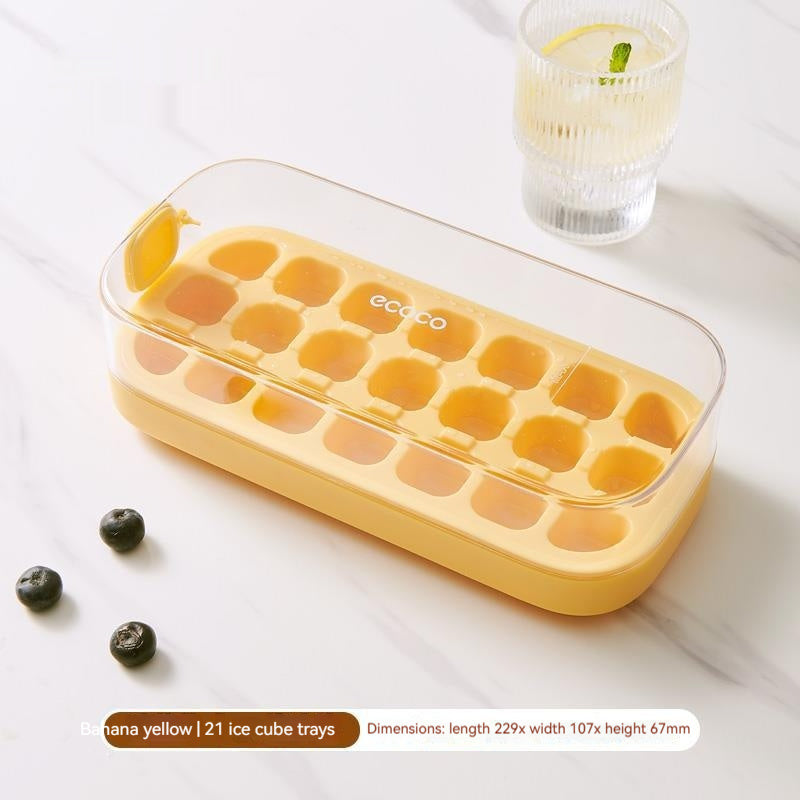 Press-Type Silicone Ice Cube Tray