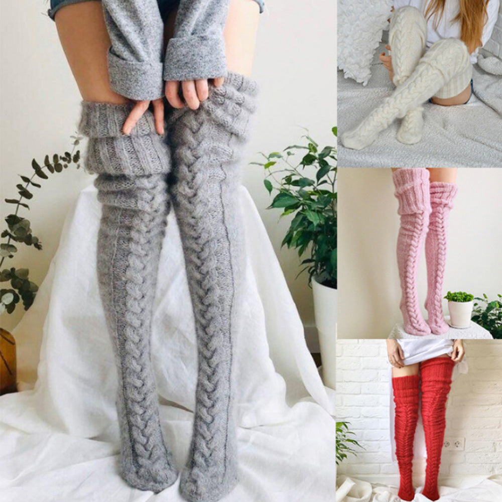 Over-the-knee Warmer Socks