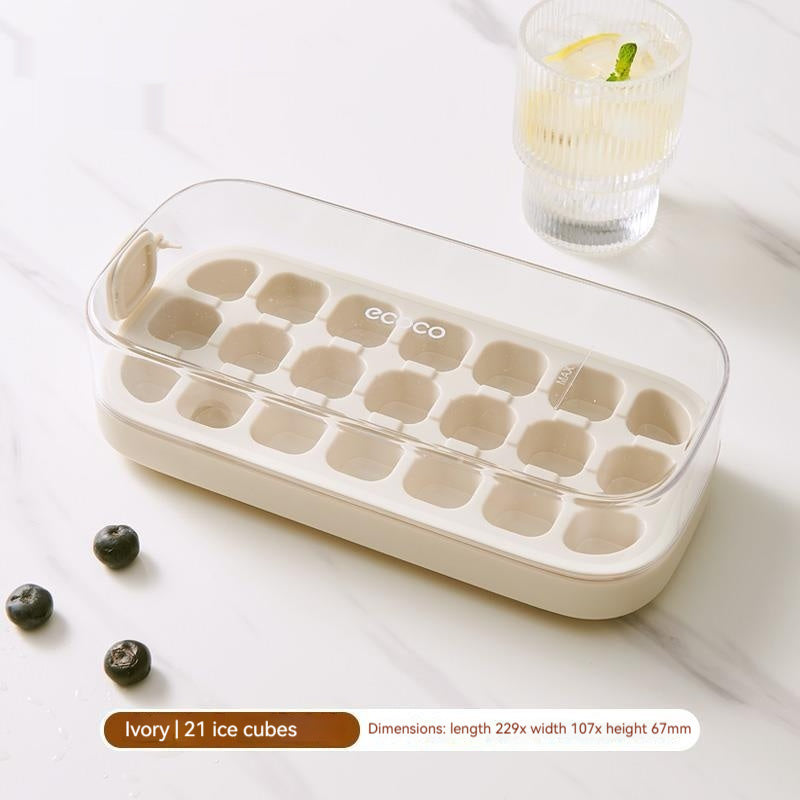 Press-Type Silicone Ice Cube Tray